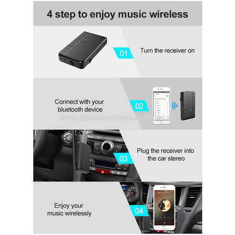 Buy Wholesale China Agetunr J32 Bluetooth Receiver Handsfree Car Kit  Wireless 3.5mm Aux Adapter Bt 5.0 Car Mp3 Player & Bluetooth Receiver at  USD 5