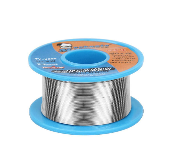 1pc 0.8mm Mini Pure Solder Wire No-Clean Flux Tin Lead Soldering Wire Roll 