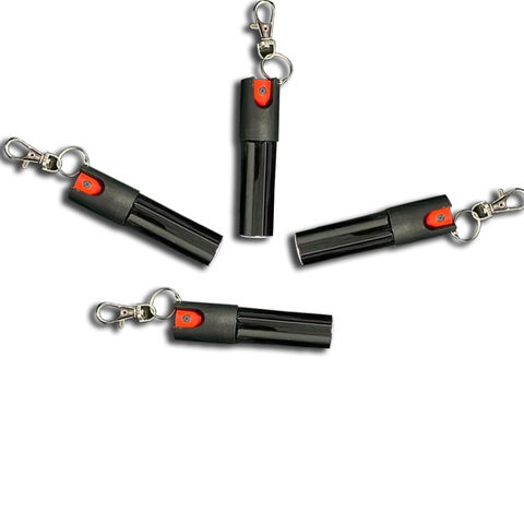 Buy Wholesale China Full Black 20ml Keychain Pepper Spray For Self Defense  & Pepper Spray at USD 1