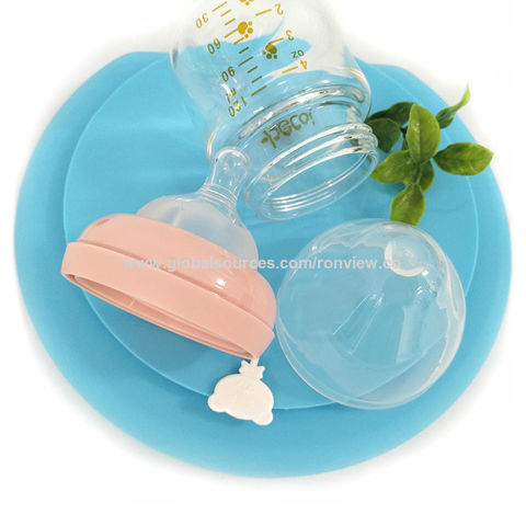 Custom BPA Free 240ml Or 120ml Silicone Baby Bottle Cover