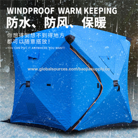 Bulk Buy China Wholesale Winter Fishing House Cotton Thickened Winter  Fishing Tent Ice Fishing Tent Ice Fishing House $9.99 from Jinjiang Baojia  Supply Chain Management Co., Ltd