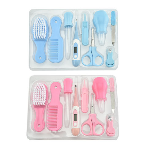 Paquete de 4 kit de uñas para bebés, cortaúñas, tijeras, pinzas