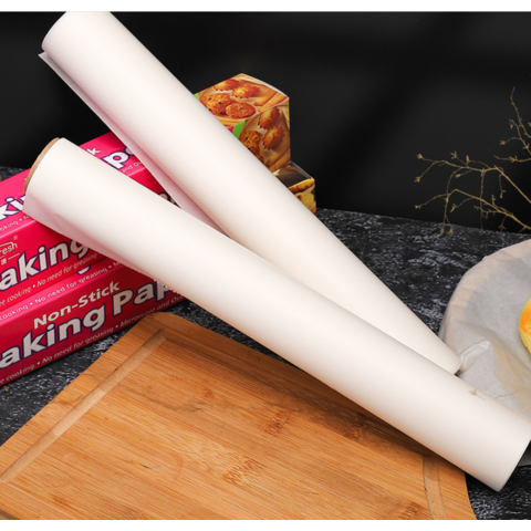 Wholesale Non Stick Silicone Coated Paper Baking Parchment Paper Roll -  China Non Stick Baking Paper and Parchment Paper Roll price