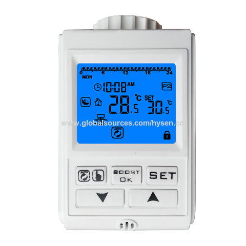 Kit de Vannes Thermostatiques de Radiateur Intelligentes TRV avec Contrôle par Application WiFi et Multi-Zones