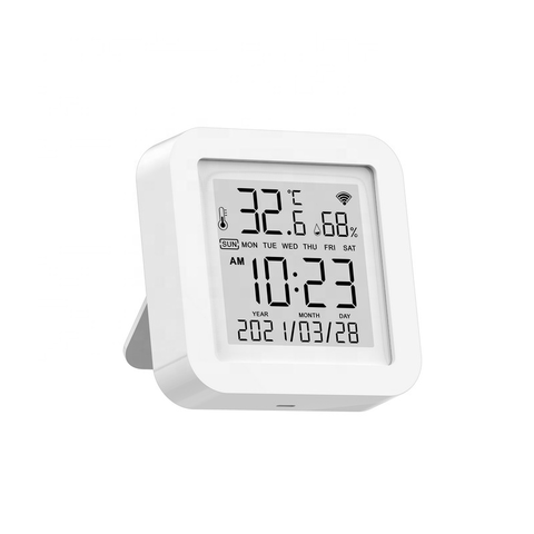 Temperature and Humidity Sensor Indoor Hygrometer Thermometer Sensor  Digital LCD Display Smart Life Wireless Remote Control - China Smart Sensor,  Auto Sensor