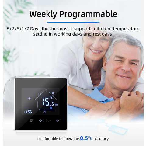 Smart WiFi Temperature Controller Thermostat for Electric Floor
