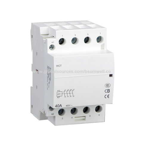 China New Type AC Contactor 50A~95A 220V, 380V Manufacturer and Supplier