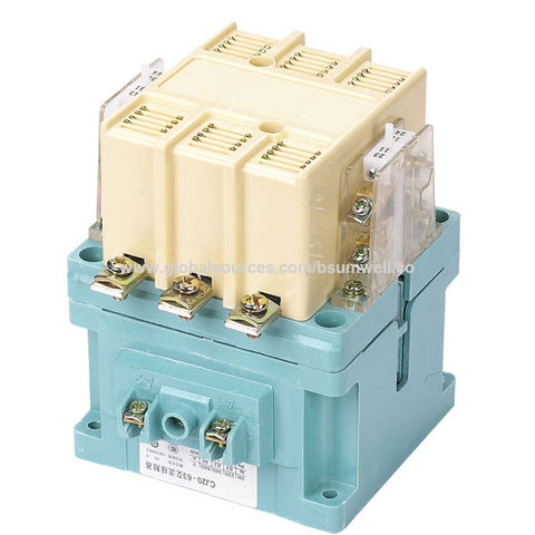 China New Type AC Contactor 50A~95A 220V, 380V Manufacturer and Supplier