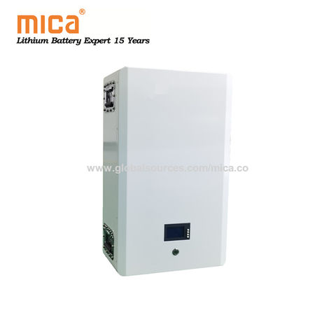 China Off grid home storage LiFePO4 Wall Mounted 48V 51.2V 200ah 7.5kwh ...