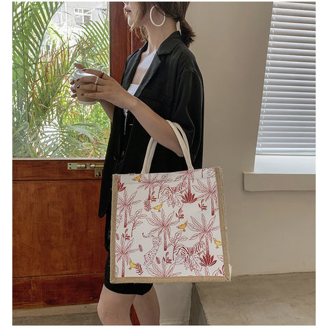 Amazon.com: YiKitHom Canvas Cute Duck Tote Bag : Home & Kitchen