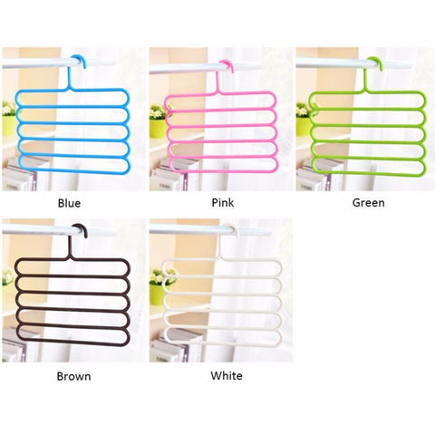 Buy Wholesale China 5 Layer Hanger, Kitchen Towels Hanger, Space Saver Tie  Shawls Cabinet Hanger & 5 Layer Plastic Hanger at USD 0.48