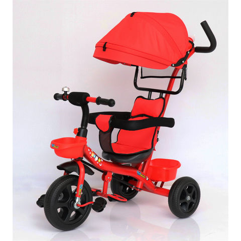 Compre Nuevos Triciclos Para Niños, Niños Y Niñas, Bicicletas, Bicicletas,  Carritos Para Bebés, 1-2-3-4-5 Años y Carro De Mano Para Bicicleta de China