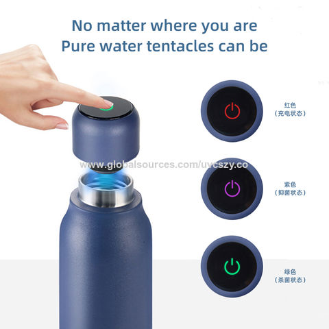 Collapsible Water Bottles with USB Rechargeable LED Light - China Bottle  and Bottles price