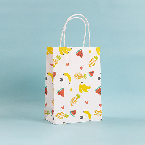 Kraft Paper Bag with Hole Handle, Customized Size and Printing Are Welcome  - China Paper Bag and Paper Shopping Bag price