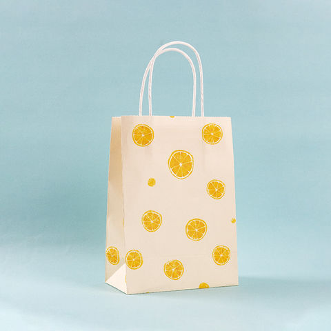 Kraft Paper Bag with Hole Handle, Customized Size and Printing Are Welcome  - China Paper Bag and Paper Shopping Bag price