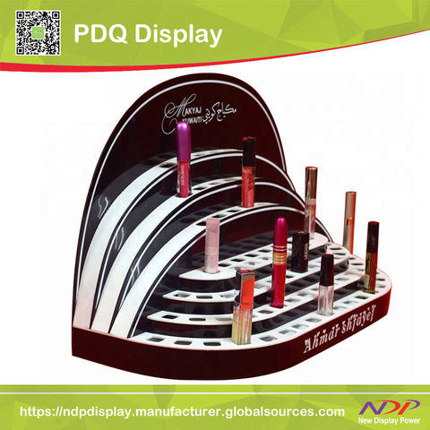 Perfume PDQ Paper Show Case Cosmetic Cardboard Display Box with Holes -  China PDQ and Counter Display Units price