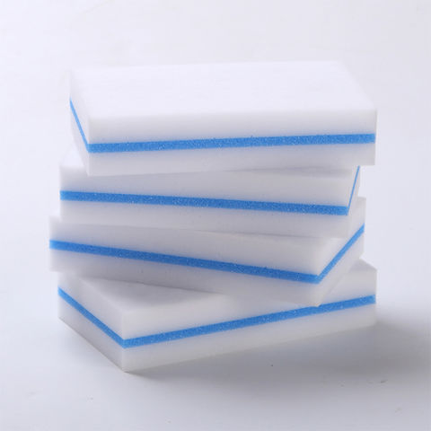 100 Pack Magic Sponge Eraser Extra Thick Large And Long Lasting Melamine Cleaning  Sponges In Bulk - Multi Surface Power Scrubber Foam Cleaning Pads 