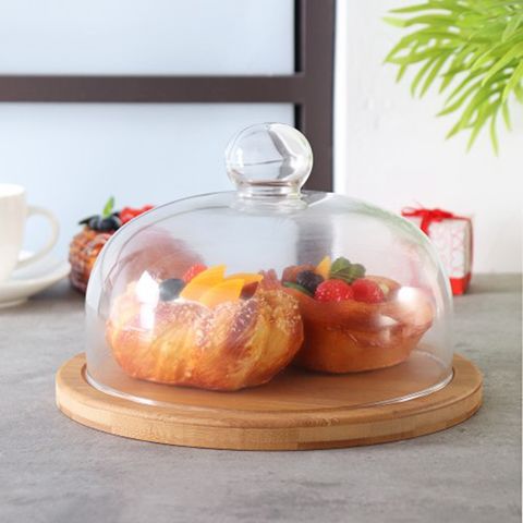 Brown Cake Cover Display Glass Dome, For Hotel, 9x10 Inch at Rs 399/piece  in Firozabad