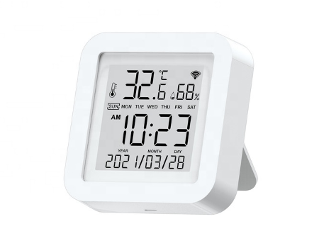 TUYA Smart WiFi Hygrometer Thermometer LCD Temperatur-Feuchtigkeitssensor DHL