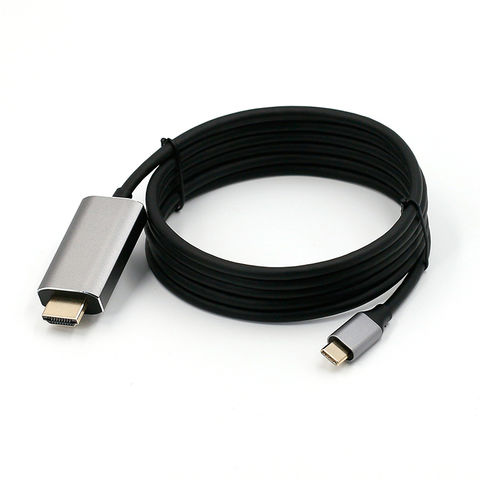 Adaptateur USB Type-C vers HDMI Câble 4K pour bureau à domicile