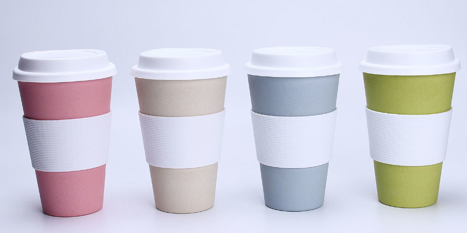 Buy Wholesale China Bamboo Fiber Coffee Cup Fashionable Printed Portable  Exquisite Water Cup Promotional Travel Mugs & Bamboo Fiber Coffee Cupp at  USD 3.22