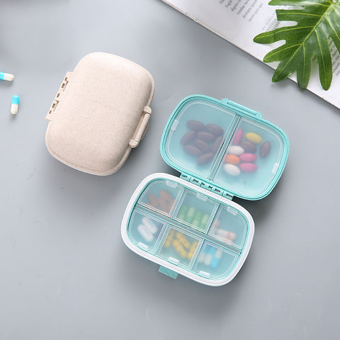 Buy Wholesale China Portable Pill Box Small Pill Container For Purse Or  Pocket,excellent Pill Storage Case,pills Case & Pill Box at USD 0.45