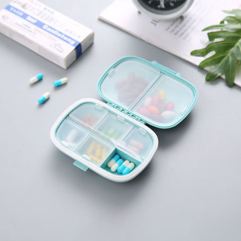 Mini Macaron Pill Box Cute Colorful Jewelry Storage Box Pill