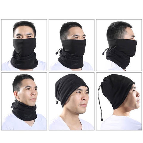 Buy China Wholesale New Fashion Winter Warmer Neck Gaiter Face Mask With  Draw String & Neck Gaiter Face Mask $0.57