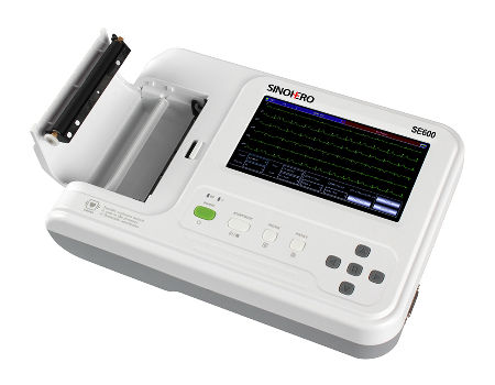 CONTEC Handheld Portable ECG Machine, ECG Monitor 12 lead 3/6/12 Channel  electrocardiograph Printer & Software 