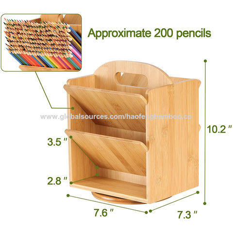 1pc Brown Desktop Storage Basket With Dividers For Pens, Tissues, And Small  Items Storage In Living Room And Home Office