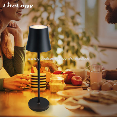 Buy Wholesale China Battery Operated Lamp, Table Lamp Led With Timer For  Bedrooms, Glass Night Light For Home Cordless & Battery Operated Lamp at  USD 62.96