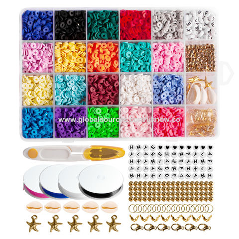 100 Pieces European Craft Beads Large Hole Glass Spacer Beads Charms Beads  Lampwork Spacer Beads DIY Craft Beads for Bracelets Necklace Jewelry Making  