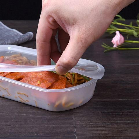 Buy Wholesale China Custom Plastic Microwavable 3 Compartments Black Bento Lunch  Box Container Disposable Food & Disposable Food Container at USD 0.11