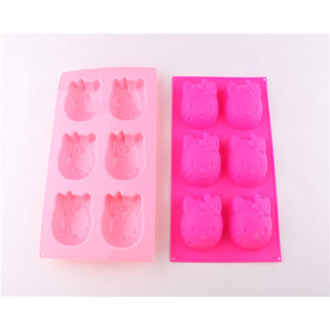 Cat Baking Silicone Mold | Donut Mold Tray | 12 Cavity Cat Mold | Chocolate  Mold Cat Ice Cube Trays | Cute Ice Mold | Jello Mold |Cat Baking