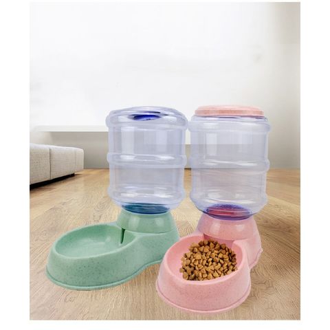 China Dog Water and Dry Food Container Pet Feeder Self-Dispensing ...