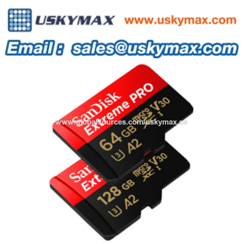 Buy Wholesale Hong Kong SAR Hot Offer For Sandisk Extreme Pro 256gb Micro Sd  Card 64gb 128gb 400gb 512gb 1tb Sandisk Extreme Pro & For Sandisk Extreme  Pro 256gb at USD 7