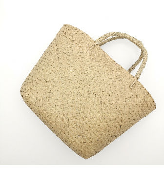 Buy China Wholesale Hand Made Sea Grass Straw Bucket Bag Large