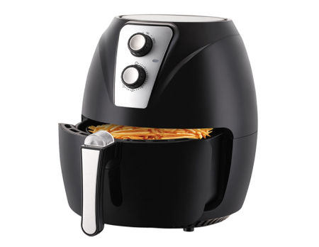 Buy Wholesale China Hot Sale Wholesale Kitchen Household Air Deep Fryers  Home Healthy Large Capacity 6l 6.5l 7l 8l Electric Air Fryer Without Oil & Air  Fryer Custom Oil Free Deep Fryer