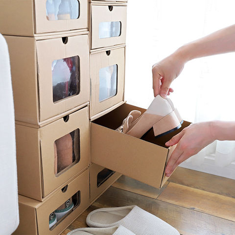 Storage boxes - Cardboard storage boxes - Corrugated Shoe boxes