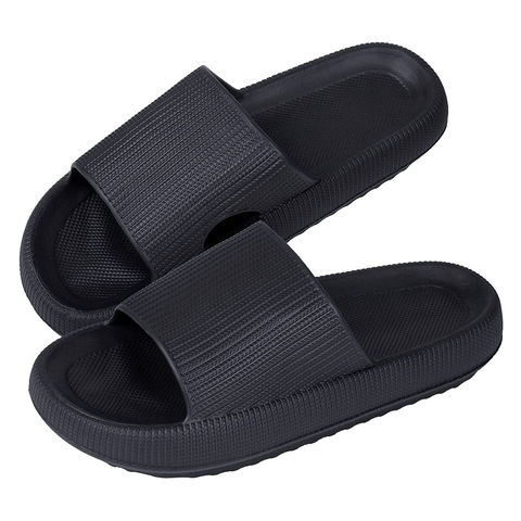 House Slippers for Women Open Toe Washable Summer Sandal Chunky Men Cloud  Slides