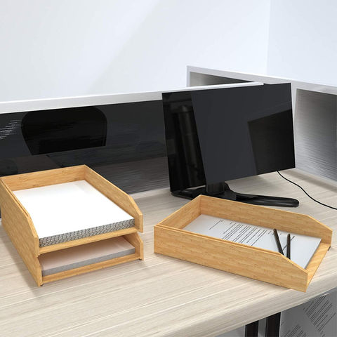 Office A4 Paper File Tray Desk Accessories Magazine Holder