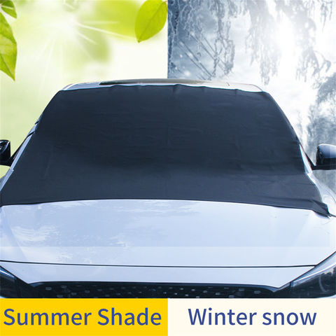 Buy Wholesale China Car Windshield Snow Cover Car Front Shield With Elastic  Band And Rearview Mirror Cover Accessories & Car Windshield Snow Cover at  USD 5