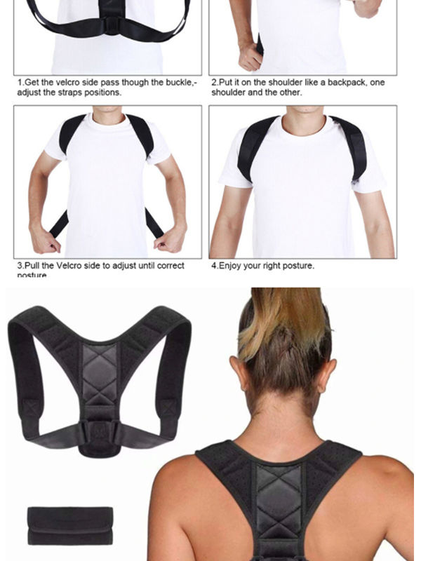 China JZD02 back correction belt, spine and shoulder support