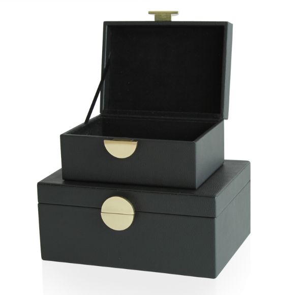 Faux Leather Jewellery Storage Box, Faux Leather Storage Box