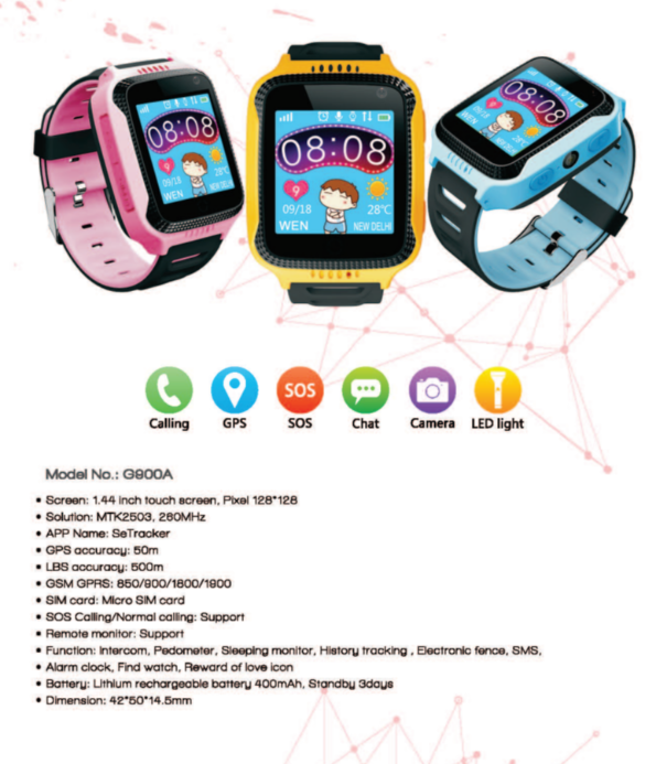 Micro sim card hot sale for kids smart watch