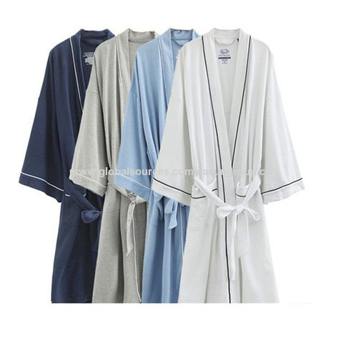 Hotel Multpurpose Bathrobes with Solid Printed 100% Cotton Hotel SPA Waffle  Bathrobe Set - China Bath Robe and Bath Robes Luxury price