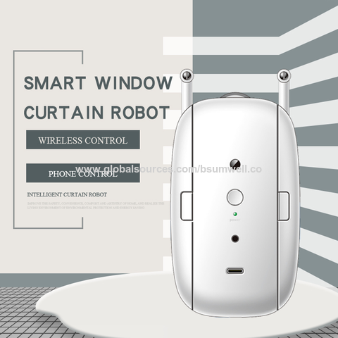 Buy Wholesale China Tuya Smart Curtains Electric Curtain Motor Wireless Automatic  Curtain Opener Robot Home Automation & Smart Curtain Robot at USD 34.99