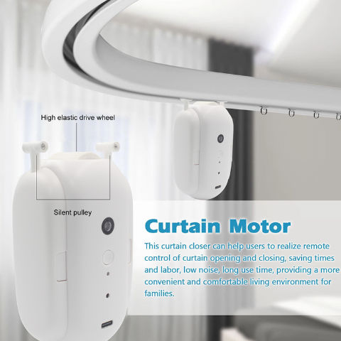 China China Wholesale Automatic Curtain Opener And Closer Manufacturers –  HUNTER 101 Remote to work with Smart Curtain Motor – ADD Window  Manufacturer and Supplier