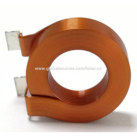 China Flat copper coil High current wire coil tenamelled copper Flat ...