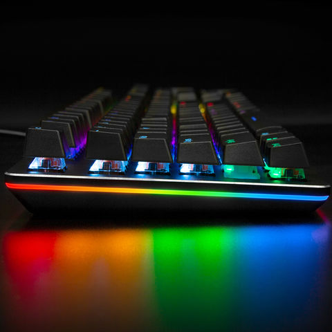 China Full size RGB Typewriter Gaming Keyboard Mechanical Keyboard on ...